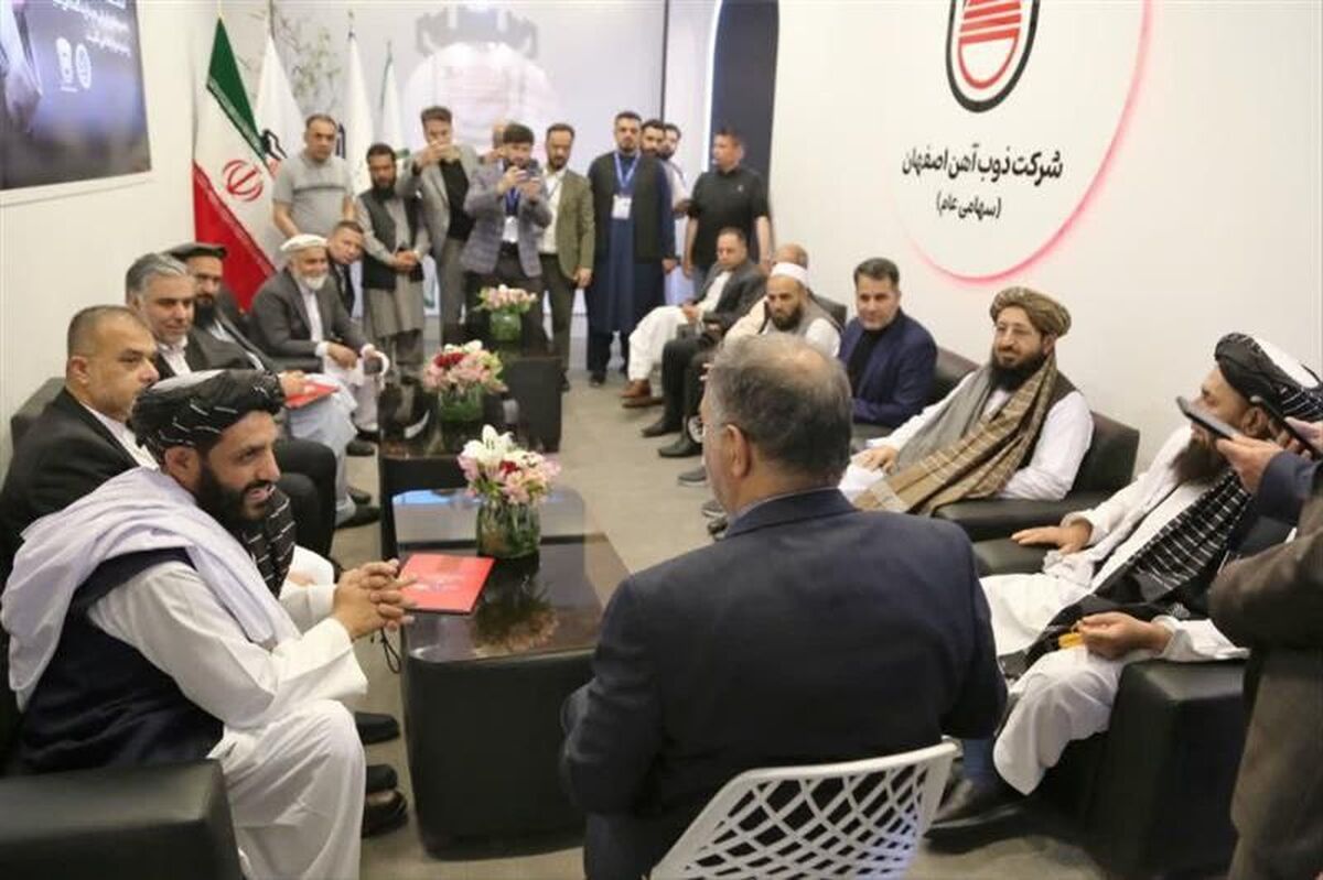 ایران اکسپو ۲۰۲۵ و غرفه پر رونق ذوب‌آهن اصفهان