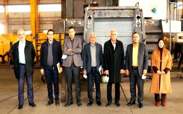 گزارش تصویری: بازدید مشاور بومی سازی ایمیدرو از مراحل ساخت دامپتراک 60 تنی 