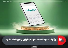 وتوکا سود ۱۴۰۳ سهام‌داران را پرداخت کرد