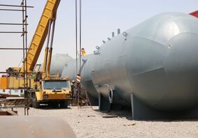 آغاز انتقال محموله ۲۱۶ تنی کپسول های گاز خنثی به مقصد پروژه آهن اسفنجی بیجار