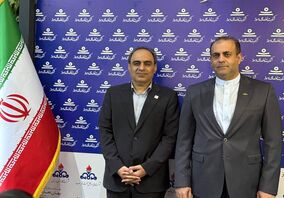 نشست مدیران عامل فولاد اکسین و لوله‌سازی اهواز در نمایشگاه نفت ۱۴۰۴؛تأکید بر هم‌افزایی برای تکمیل زنجیره تولید