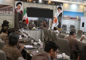 برگزاری جلسه تولید با حضور مدیران مجتمع آلومینای ایران