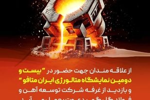 دعوتنامه جهت حضور در بیست و دومین نمایشگاه «ایران متافو»