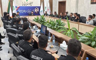 ‌تأکید مدیرعامل فولاد غدیر نی ریز بر اخلاق‌مداری و وفای به عهد در آیین تجلیل از کارکنان حراست