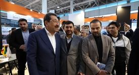 بازدید وزیر صنعت، معدن و تجارت از غرفه شرکت ملی مس در نمایشگاه «ایران کان‌ماین ۲۰۲۴»
