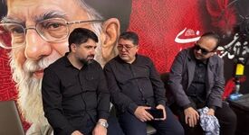 بازدید مدیرعامل شرکت بین‌المللی توسعه صنایع و معادن غدیر از موکب فولاد غدیر نی‌ریز