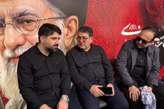 بازدید مدیرعامل شرکت بین‌المللی توسعه صنایع و معادن غدیر از موکب فولاد غدیر نی‌ریز