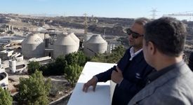 بازدید مدیرکل حراست سازمان ایمیدرو از روند پیشرفت بزرگترین طرح بازچرخانی فاضلاب شهری کشور