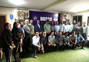 گزارش تصویری تقدیر مدیرعامل فولاد هرمزگان از کارکنان امور ورزش