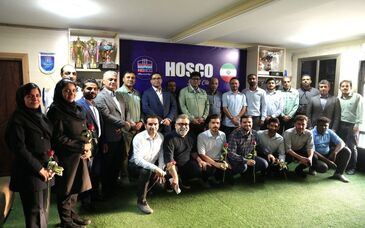 گزارش تصویری تقدیر مدیرعامل فولاد هرمزگان از کارکنان امور ورزش