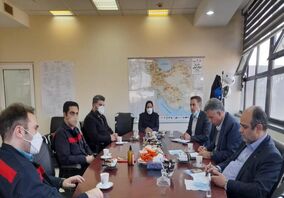  بازدید مدیر عامل شرکت سپاهان مپنا از فولاد اکسین خوزستان