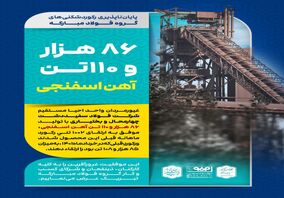 پایان ناپذیری رکوردشکنی‌های گروه فولاد مبارکه 