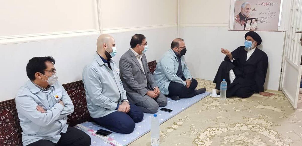 دیدار مدیرعامل شرکت فولاد خوزستان با نماینده ولی فقیه در استان خورستان و امام جمعه شهرستان اهواز

