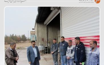 بازدید مدیرعامل شرکت آلومینای ایران از واحد لجستیک و حمل‌ونقل به مناسبت روز ملی حمل‌ونقل