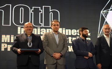 تندیس سیمین جایزه ملی بهره‌وری معدن و صنایع معدنی به ایمپاسکو رسید

