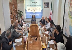 پیگیری  اجرای مصوبات معدنی  ۱۱ استان در دومین جلسه پایش /بر پایی میز خدمت   در جریان سفر وزیر صمت به کردستان