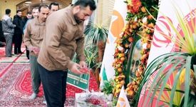 برگزاری مراسم گرامیداشت سالروز شهادت سردار دلها سپهبد شهید حاج قاسم سلیمانی در مجتمع آلومینا