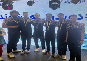 درخشش ورزشکاران مجتمع صنعتی چادرملو در رقابت‌های دو صحرانوردی قهرمانی کشور