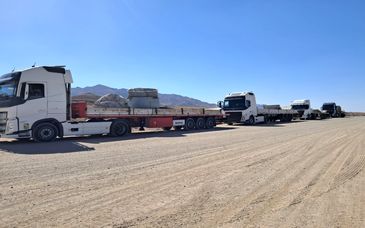 ورود نخستین محموله تجهیزات کارخانه فرآوری طلای خونیک