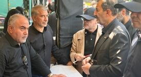 گزارش تصویری / خدمات رسانی «موکب شرکت ملی صنایع مس ایران» به مردم سوگوار در روز وداع باشکوه تهران با رهبر شهید