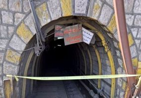 توقف فعالیت برداشت ذغال سنگ از معدن رامیان