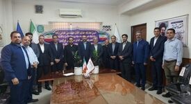 برگزاری مراسم تودیع و معارفه مدیر حراست مجتمع سنگ آهن جلال‌آباد زرند