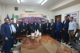 برگزاری مراسم تودیع و معارفه مدیر حراست مجتمع سنگ آهن جلال‌آباد زرند