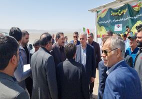وزیر صمت وارد معدن مس جانجا شد