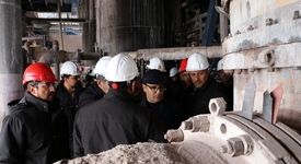بازدید رئیس هیئت مدیره و سرپرست شرکت آلومینای ایران از واحد سود و تبخیر