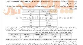 فرمول جدید محاسبه قیمت پایه محصولات زنجیره فولاد

