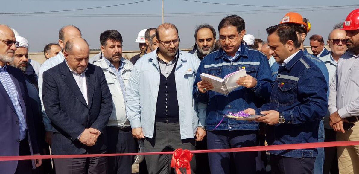  ۳۳ پروژه راهبردی در فولاد خوزستان افتتاح شد