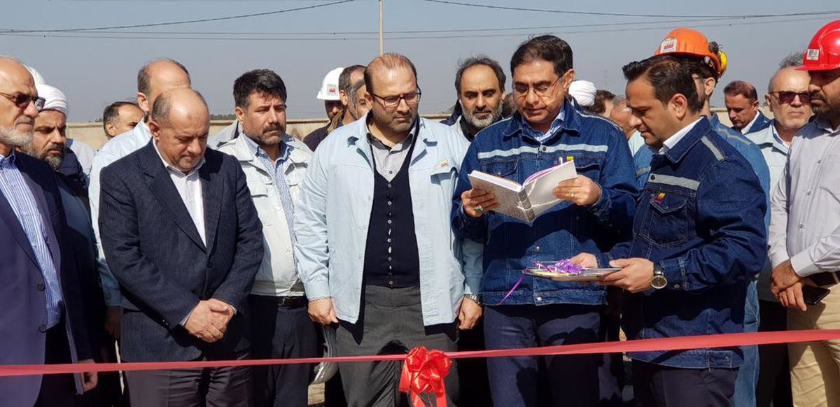  ۳۳ پروژه راهبردی در فولاد خوزستان افتتاح شد