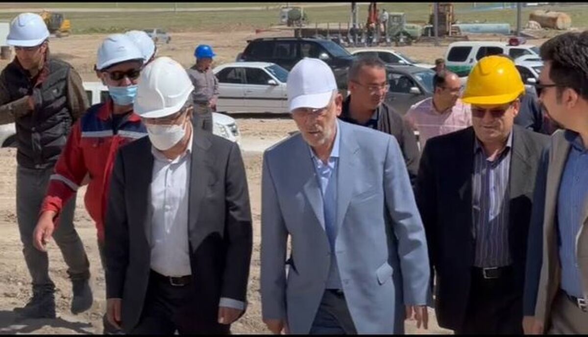 رئیس کمیسیون معادن مجلس و ایمیدرو از سایت آلومینا سراب بازید کردند