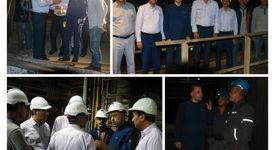 بازدید مدیرعامل شرکت ملی صنایع مس ایران از کارخانه ذوب و پالایشگاه خاتون‌آباد
