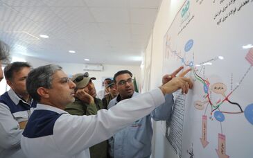 بازدید دکتر رسولیان؛  مدیرعامل فولاد سنگان از پروژه آسفالت جاده خواف- تربت حیدریه