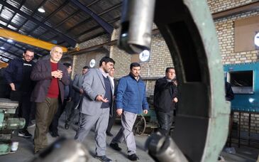 گزارش تصویری: سفر مدیرعامل شرکت ملی صنایع مس ایران به استان اصفهان و بازدید از شرکت پمپ‌سازی فولاد شریف خالدشهر، تولیدکننده انواع پمپ اسلاری