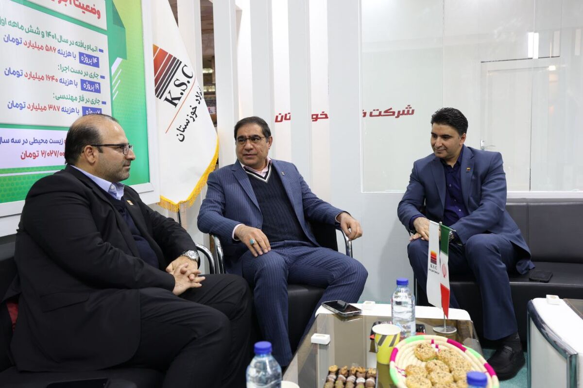  حضور فولاد خوزستان، بزرگترین عرضه‌کننده شمش فولادی کشور در نمایشگاه محیط زیست