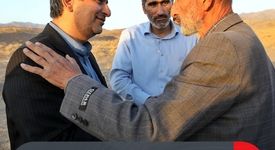 بازدید مدیرعامل گروه فولاد مبارکه از پروژه‌های پیشرفت و آبادانی اجراشده در شهرستان کوهپایه