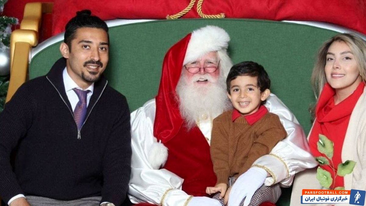 همسر رضا قوچان نژاد در این شب خاص سرخپوش شد

