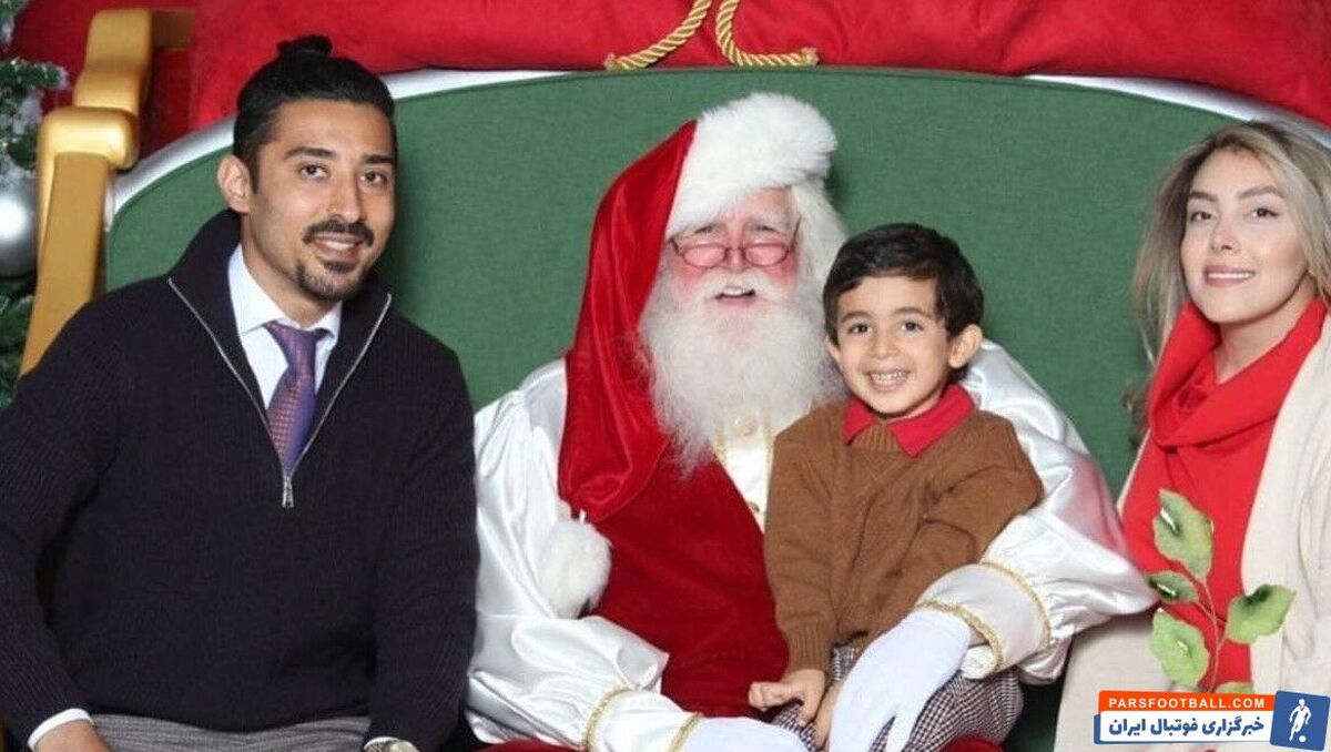 همسر رضا قوچان نژاد در این شب خاص سرخپوش شد

