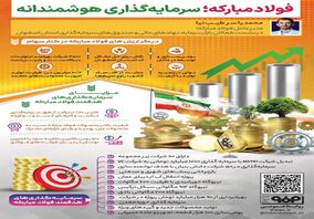 فولادینفو: فولاد مبارکه؛ سرمایه‌گذاری هوشمندانه
