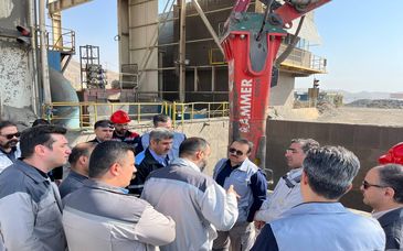 تمرکز مدیرعامل اپال بر افزایش کارایی ماشین‌آلات و بهبود فرآیندهای تولید در معادن سنگان