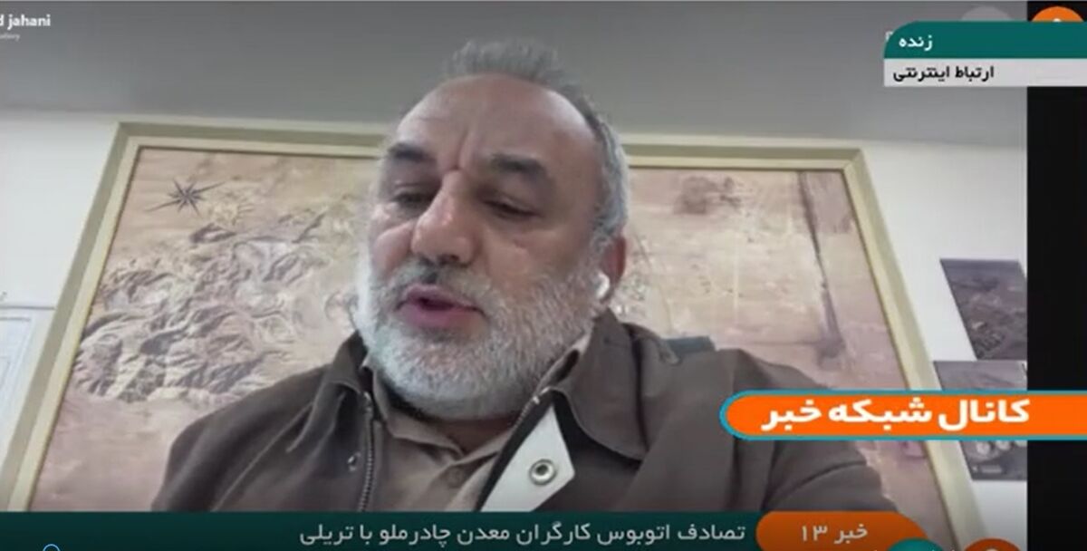 فیلم: تصادف اتوبوس کارگران معدن چادرملو با تریلی