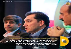 تأثیر بازار فولاد، پایین بودن نرخ‌های فروش و افزایش بی‌رویه نرخ انرژی بر سودآوری فولاد مبارکه

