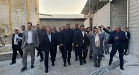 افتتاح واحد تولیدی فرآوری سنگ تزئینی در ارومیه

