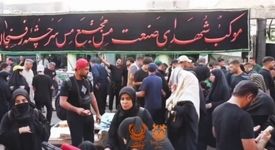 خدمت‌رسانی ۴ موکب شرکت ملی صنایع مس ایران به زوار حضرت اباعبدالله الحسین (ع)