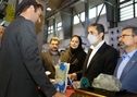 در دومین نمایشگاه بین المللی گوهرسنگ‌ها؛بازدید مدیرعامل مس و رییس هیات عامل ایمیدرو از غرفه مرکز تحقیقات یزد