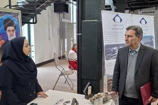 حضور مجتمع معدنی انگوران در نمایشگاه دستاوردهای پژوهش و فناوری زنجان