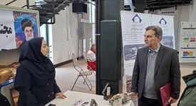 حضور مجتمع معدنی انگوران در نمایشگاه دستاوردهای پژوهش و فناوری زنجان