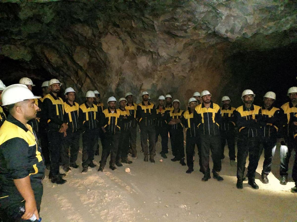 مجتمع معدنی سرب نخلک برگزار کرد؛سی و یکمین دوره عملی تربیت تکنسین آتشکاری